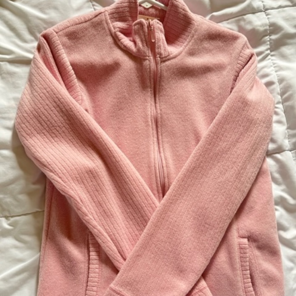 Vintage Pink Zip-up Jacket